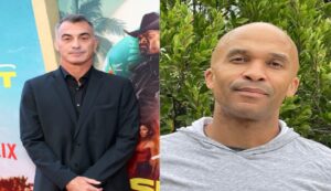CHAD-STEHALSKI-AND-LEIGH-DANA-JACKSON-BOARD-NETFLIX-FILM-‘BLACK-SAMURAI