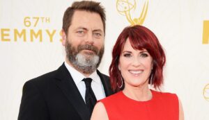 Nick-Offerman-And-Meghan-Mullally